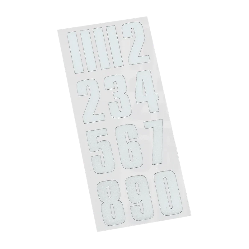 CCM Helmet Numbers (3 sheets per pack)