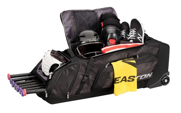 Easton bat bag with clearance wheels