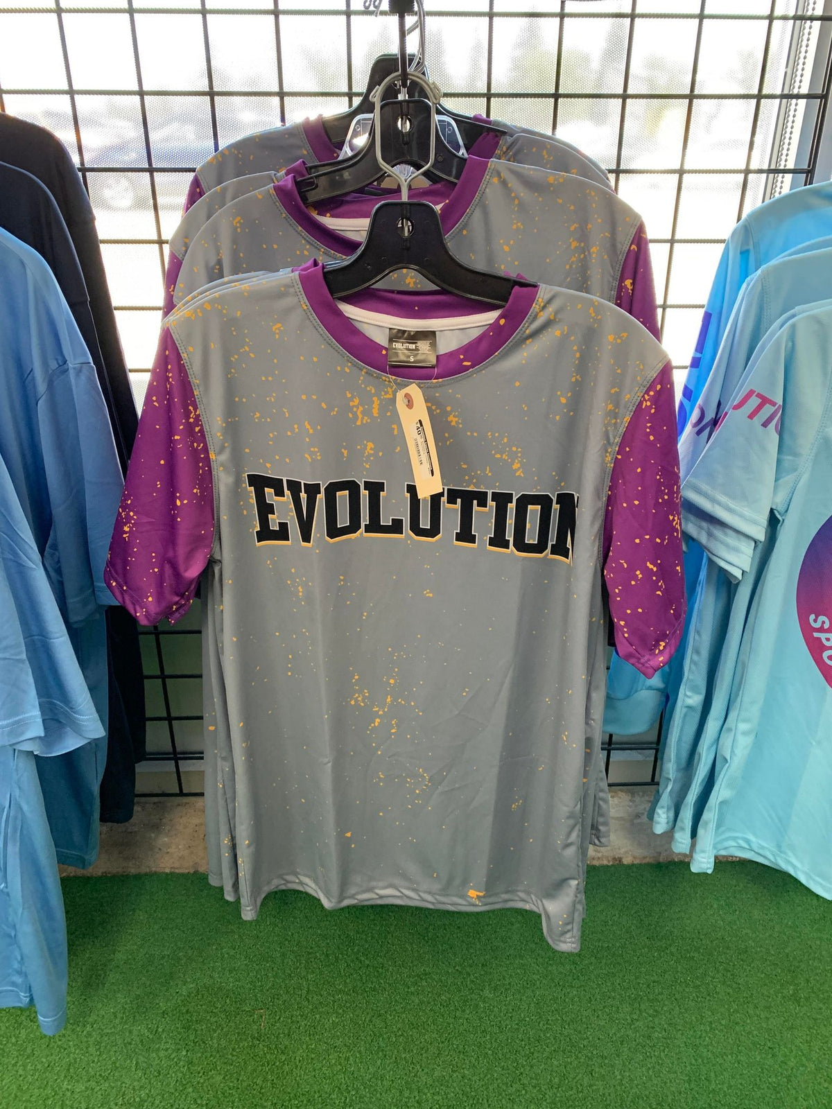 Evolution Jersey- BS22 Pur/Yel