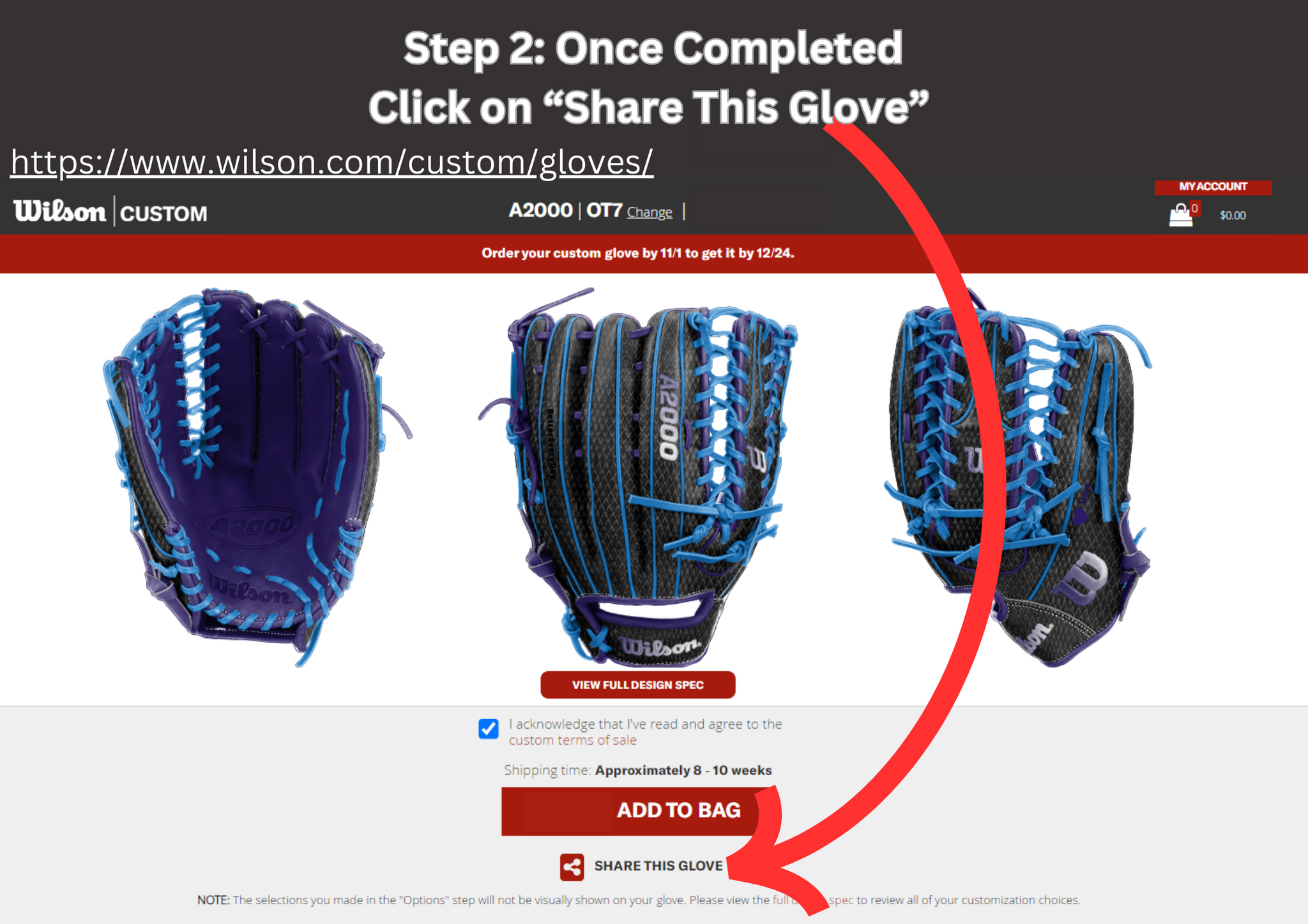 Wilson top a2k sale