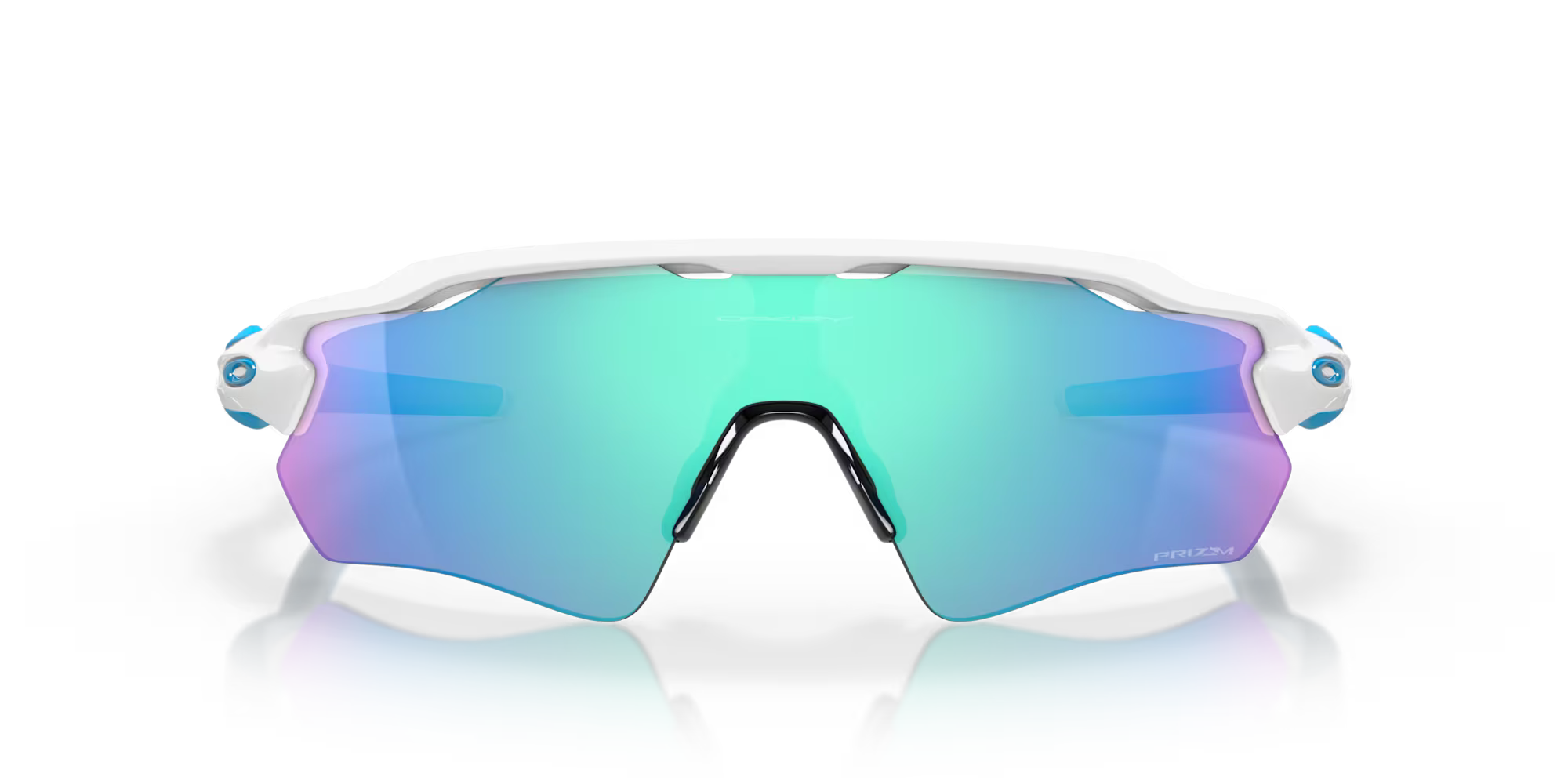 Oakley Radar EV Path - Polished White w/PRIZM Sapphire Iridium