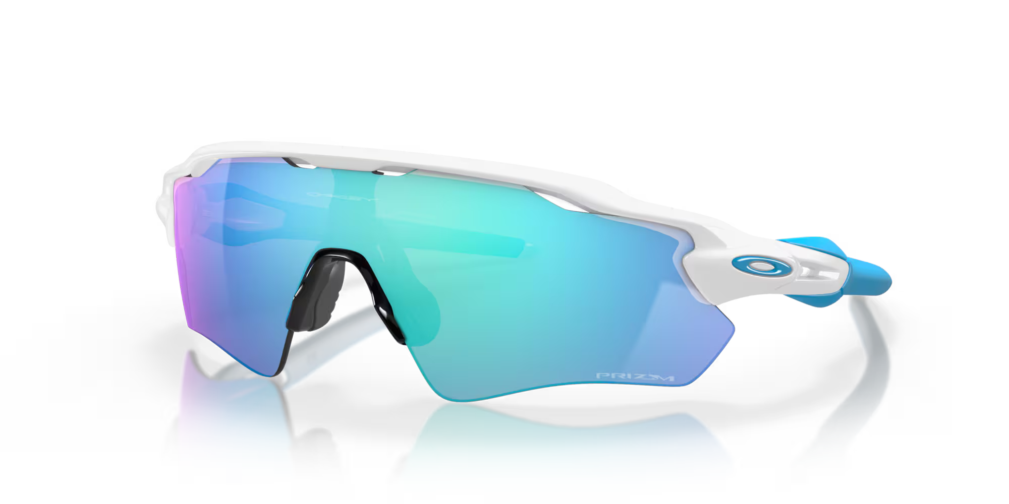 Oakley Radar EV Path - Polished White w/PRIZM Sapphire Iridium