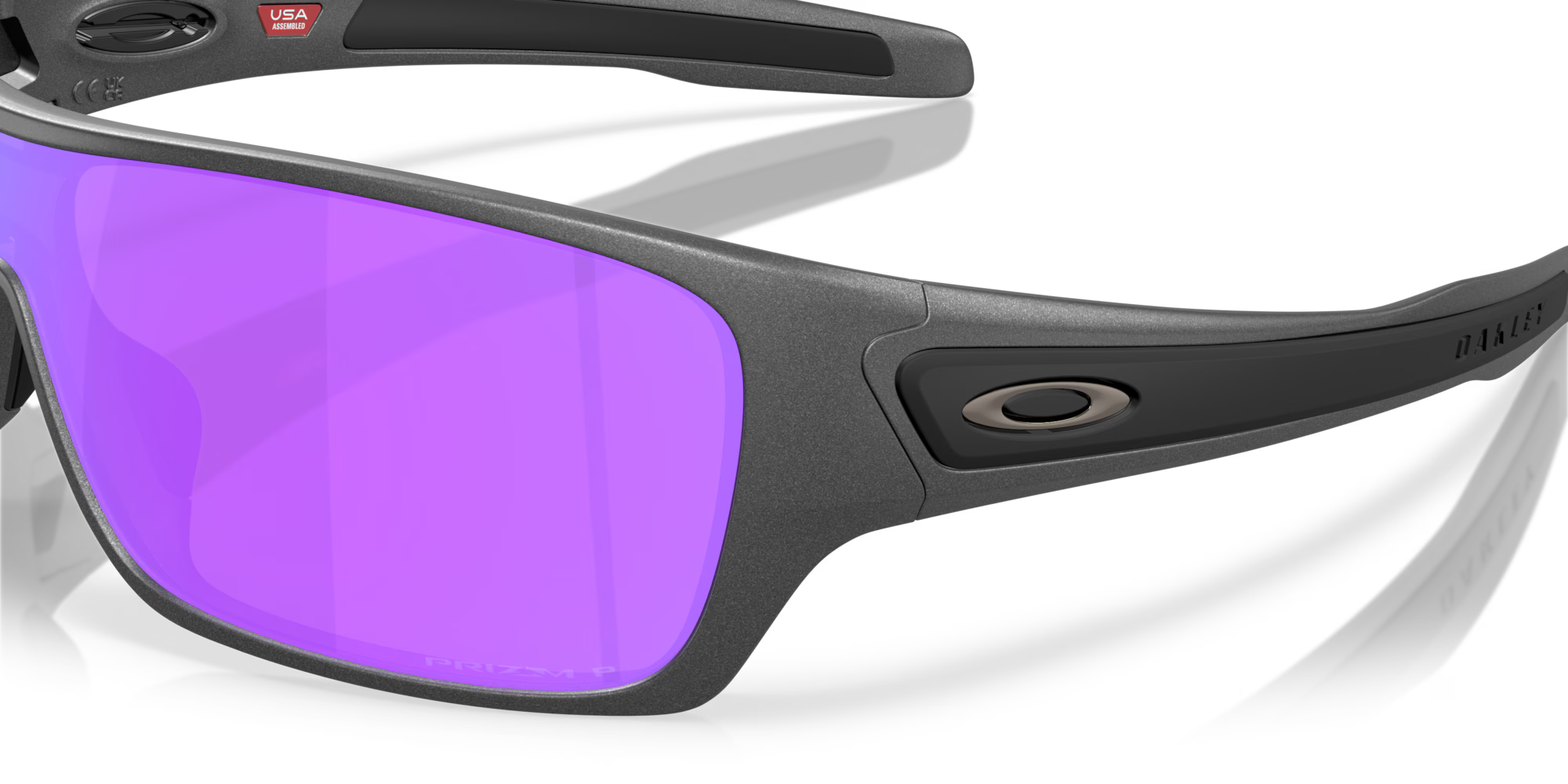 Oakley TurbineRotor Matte Steel w/ PRIZM Violet Polarized