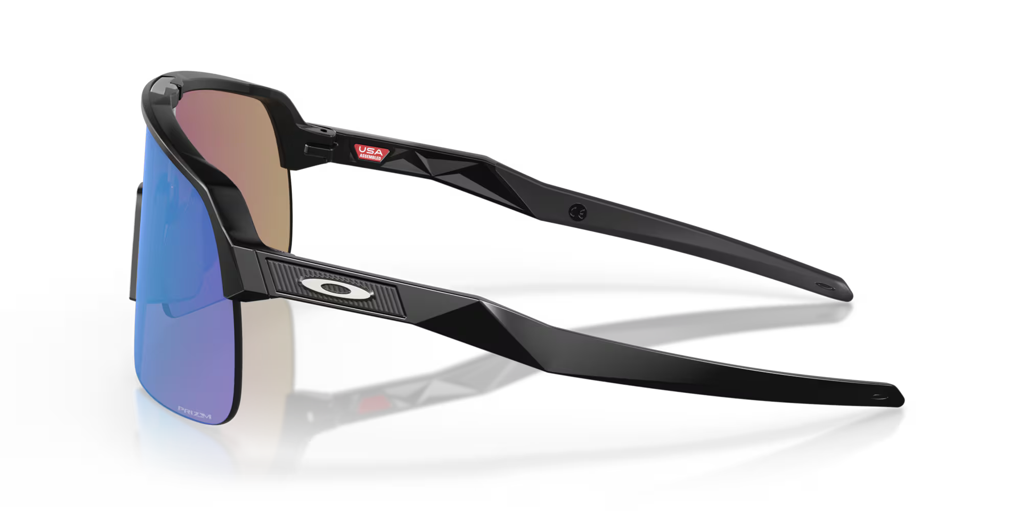 Oakley Sutro Lite Matte Black w/ PRIZM Sapphire (Low Bridge Fit)