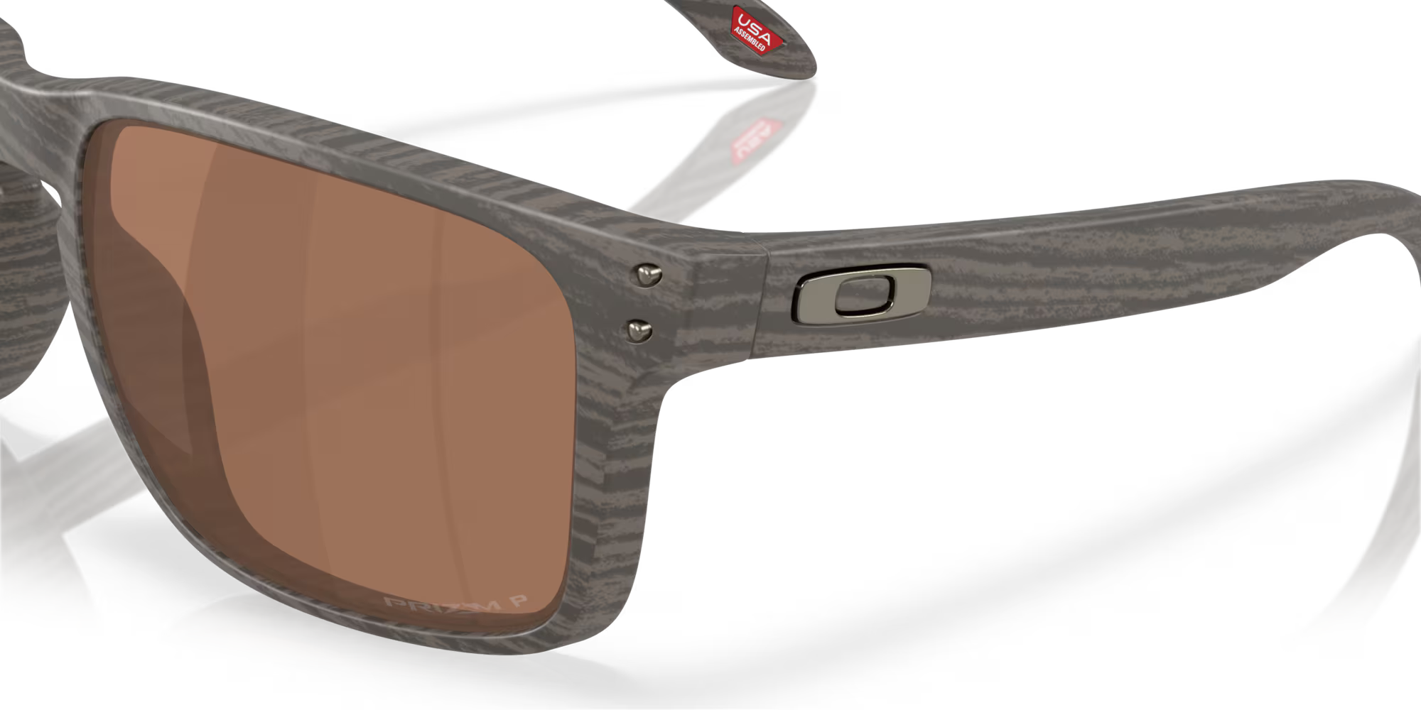 Oakley Holbrook XXL  Woodgrain w/PRIZM Tungsten Polarized