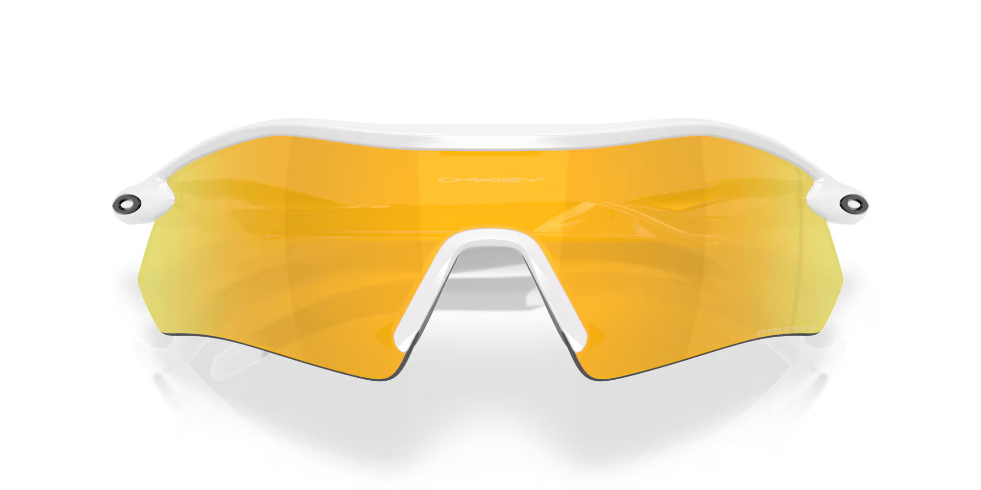 Oakley RADAR PLATE Polished White/Gold W/ PRIZM 24K Polarized