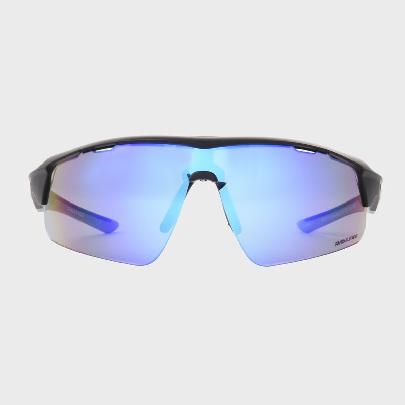 Lunettes de soleil Rawlings noires/bleues effet miroir pour adulte 2025