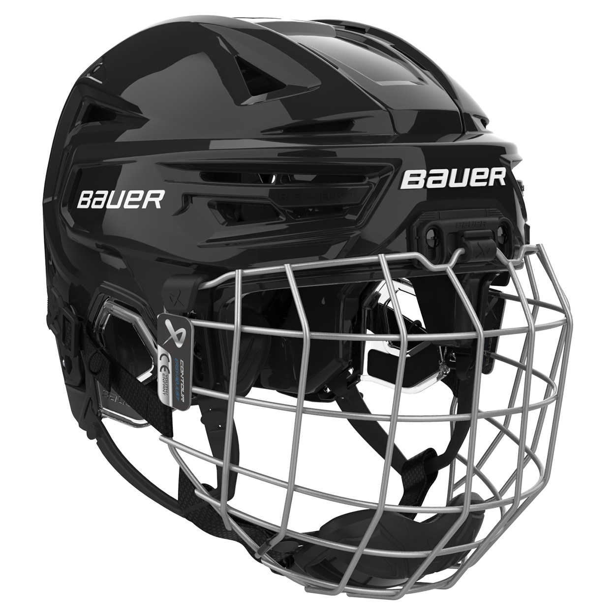 2026 Bauer Re-Akt 155 Hockey Helmet Combo - Youth