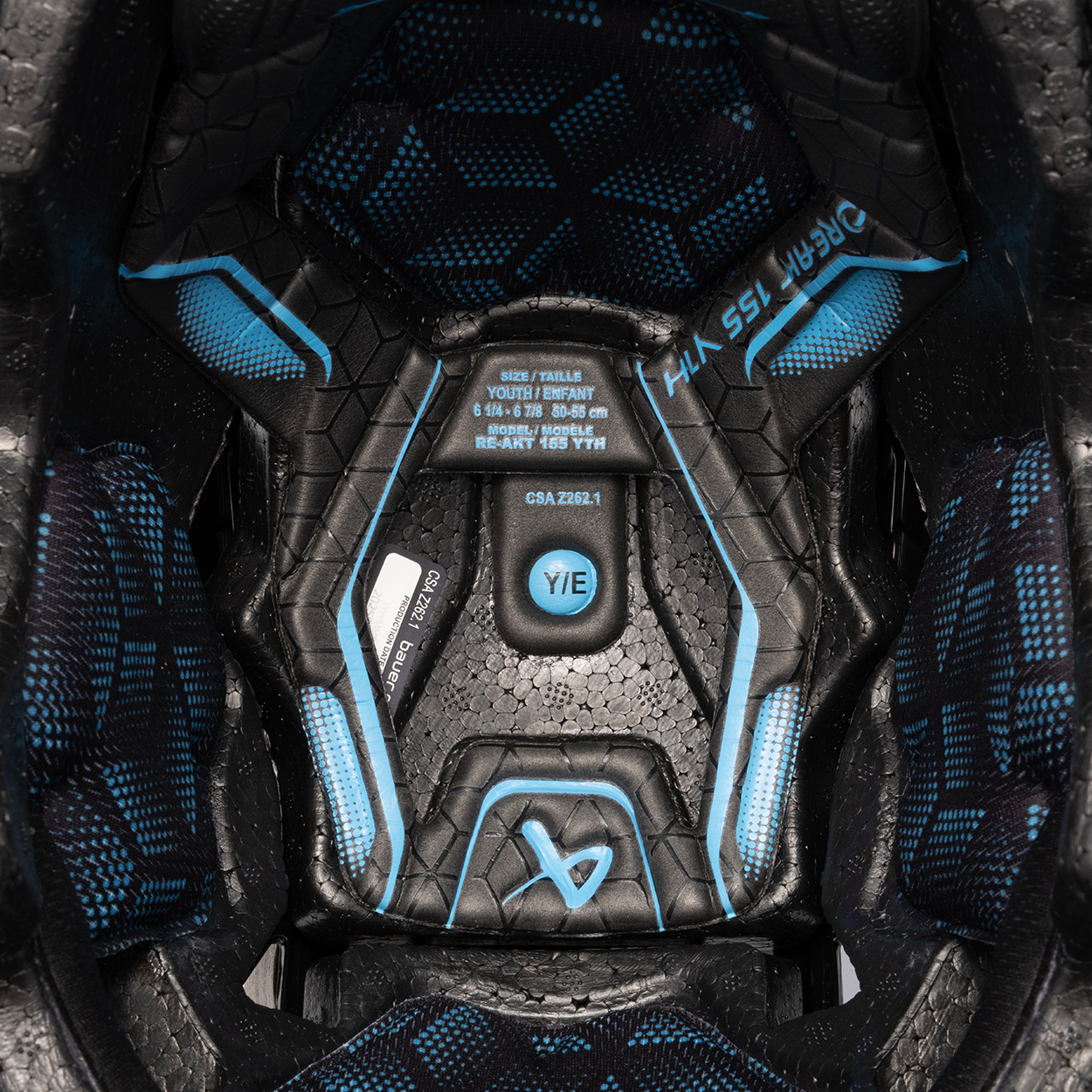 2026 Bauer Re-Akt 155 Hockey Helmet Combo - Youth