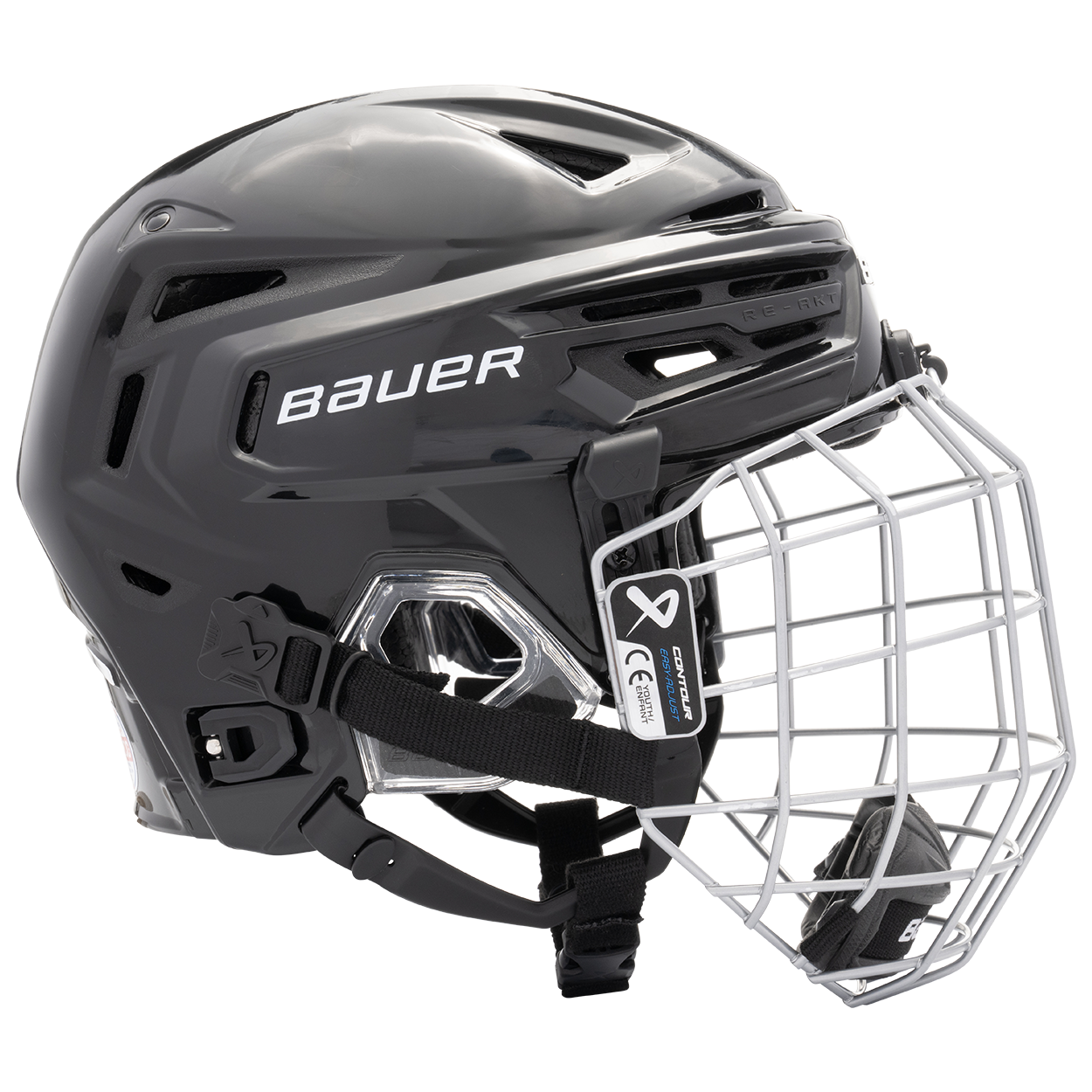 2026 Bauer Re-Akt 155 Hockey Helmet Combo - Youth