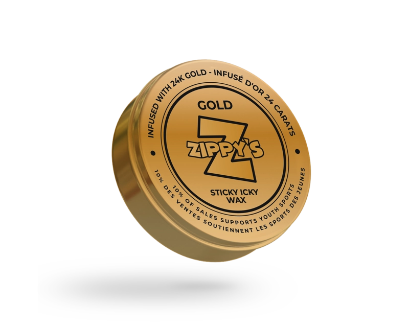 Zippys Hockey Stick Wax Gold Infused - Limited Edition