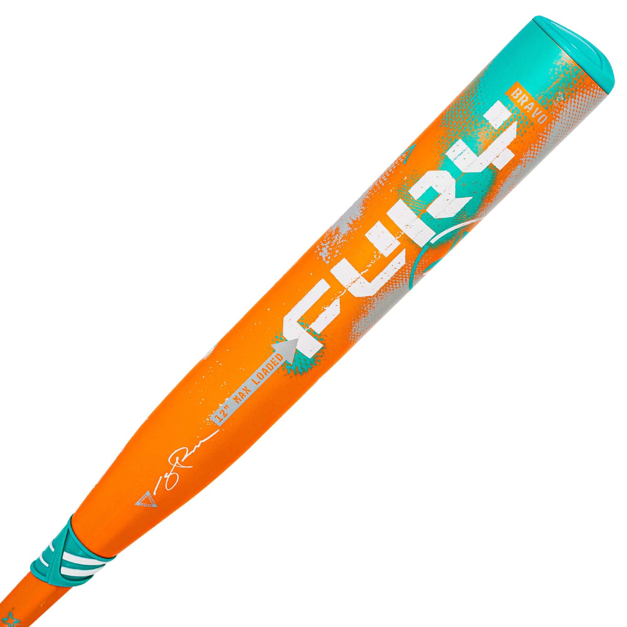 2026 Axe Fury Bravo OG Kyle Pearson Flared Handle 2 Piece 12" Maxload (1.5 oz) Slo-Pitch Bat USSSA L154QP - FLR