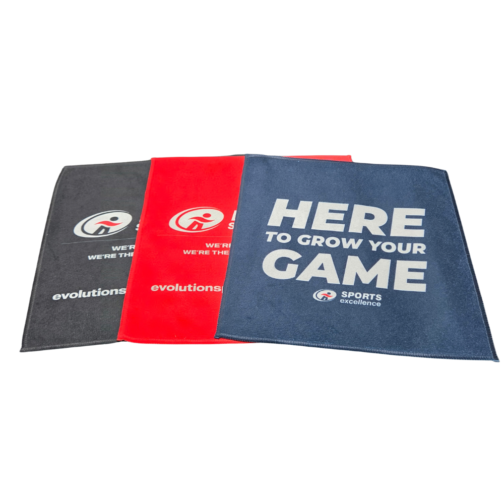Evolution Sports Custom Skate / Utility Towel 12"x12"
