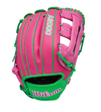 2026 Wilson A2000 Spring Jose Ramirez JR11 12" Utility Baseball Glove Right Hand Throw-Flamingo Pink/Neon Green/Flamingo Pink SS