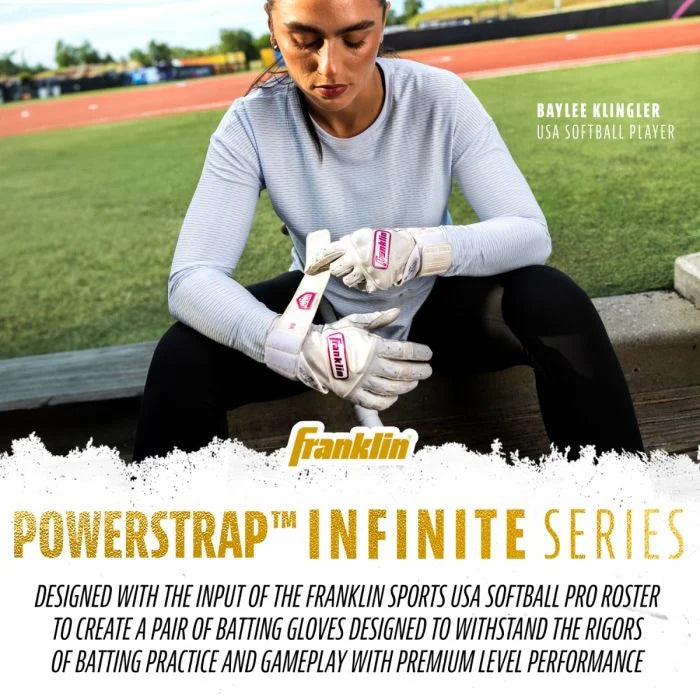Franklin Powerstrap Infinite Batting Gloves - Women