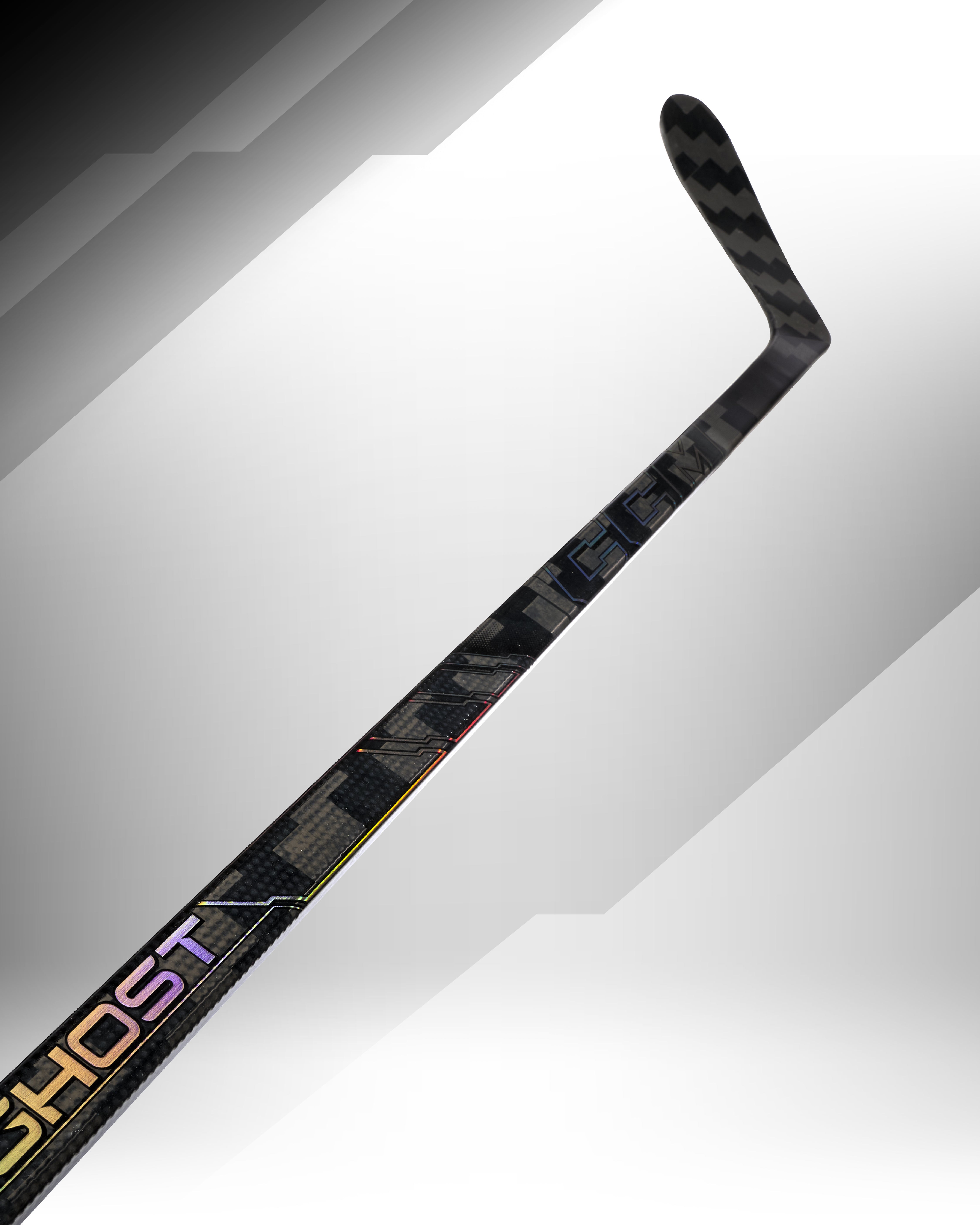 Bâton de hockey CCM Tacks XF Ghost Junior 2025
