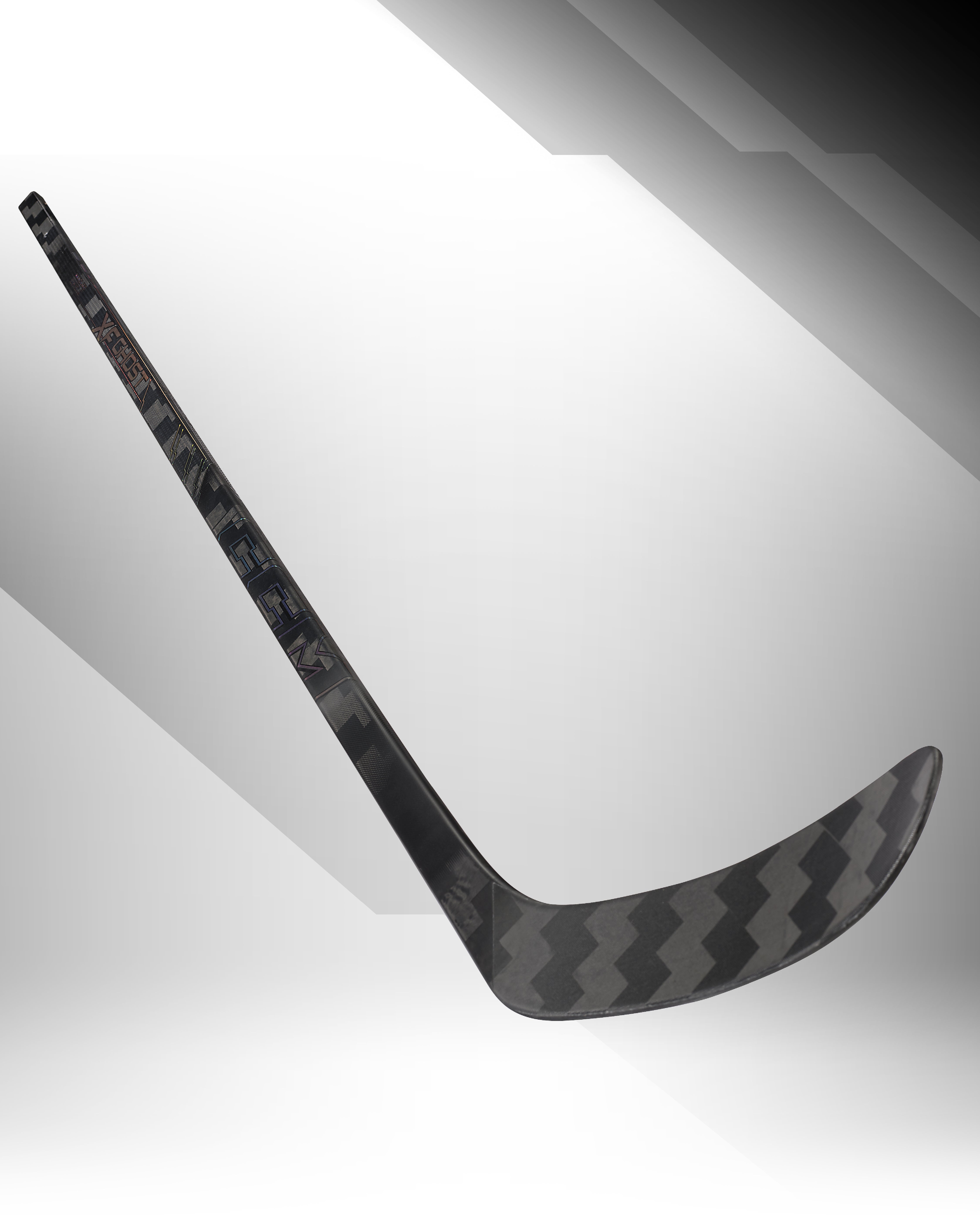 Bâton de hockey CCM Tacks XF Ghost Junior 2025