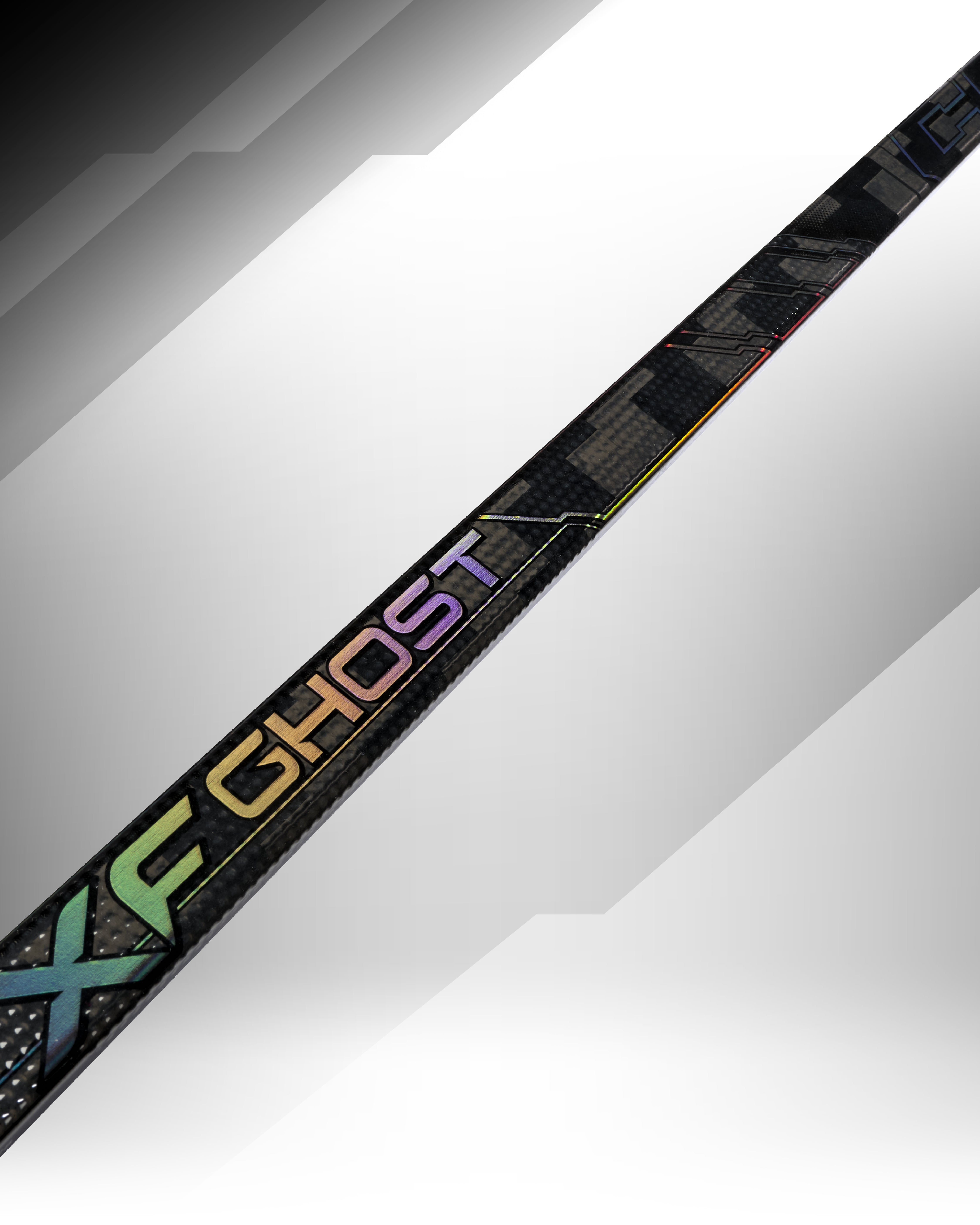 Bâton de hockey CCM Tacks XF Ghost Junior 2025