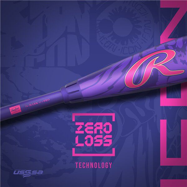 2027 Rawlings Icon 2 Piece -5 Baseball Bat USSSA  RUT7I5