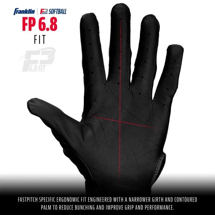 Franklin CFX FP USA Softball Series Batting Gloves - Womens