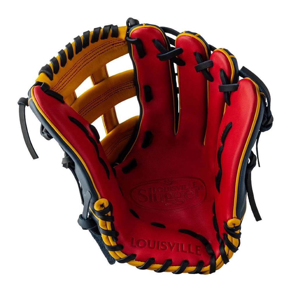 SP GLOVE LOUISVILLE SUPER Z RED/NVY/YELL 13&#39;&#39; BS24