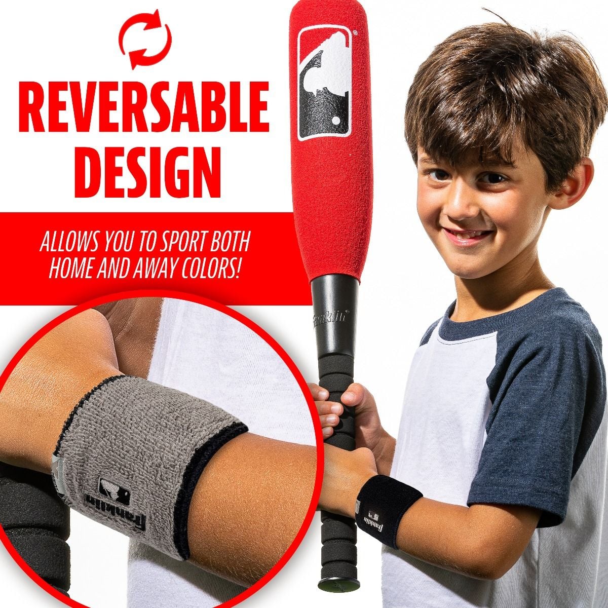 Franklin 4.0" X-Vent Reversible Wristband