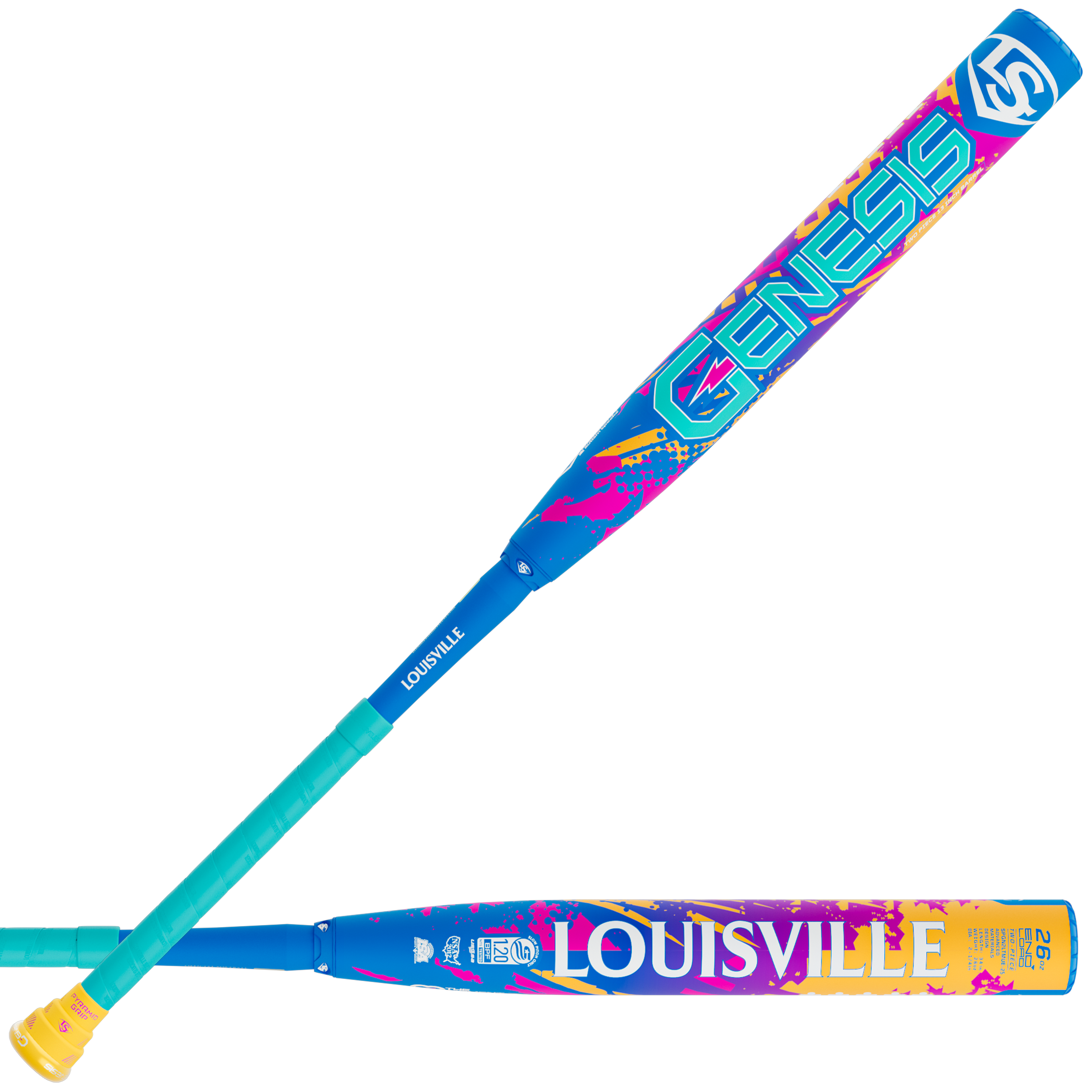2026 Louisville Slugger Genesis LTM Love the Moment 2 Piece Endload (0.5 oz) 13" Slo-Pitch Bat