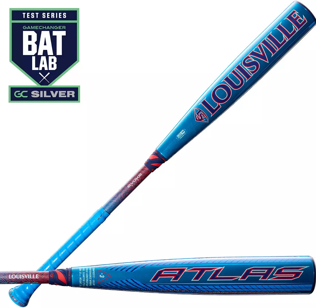 2027 Louisville Slugger Atlas Hybrid 2 Piece -3 Baseball Bat BBCOR  WBL4246010