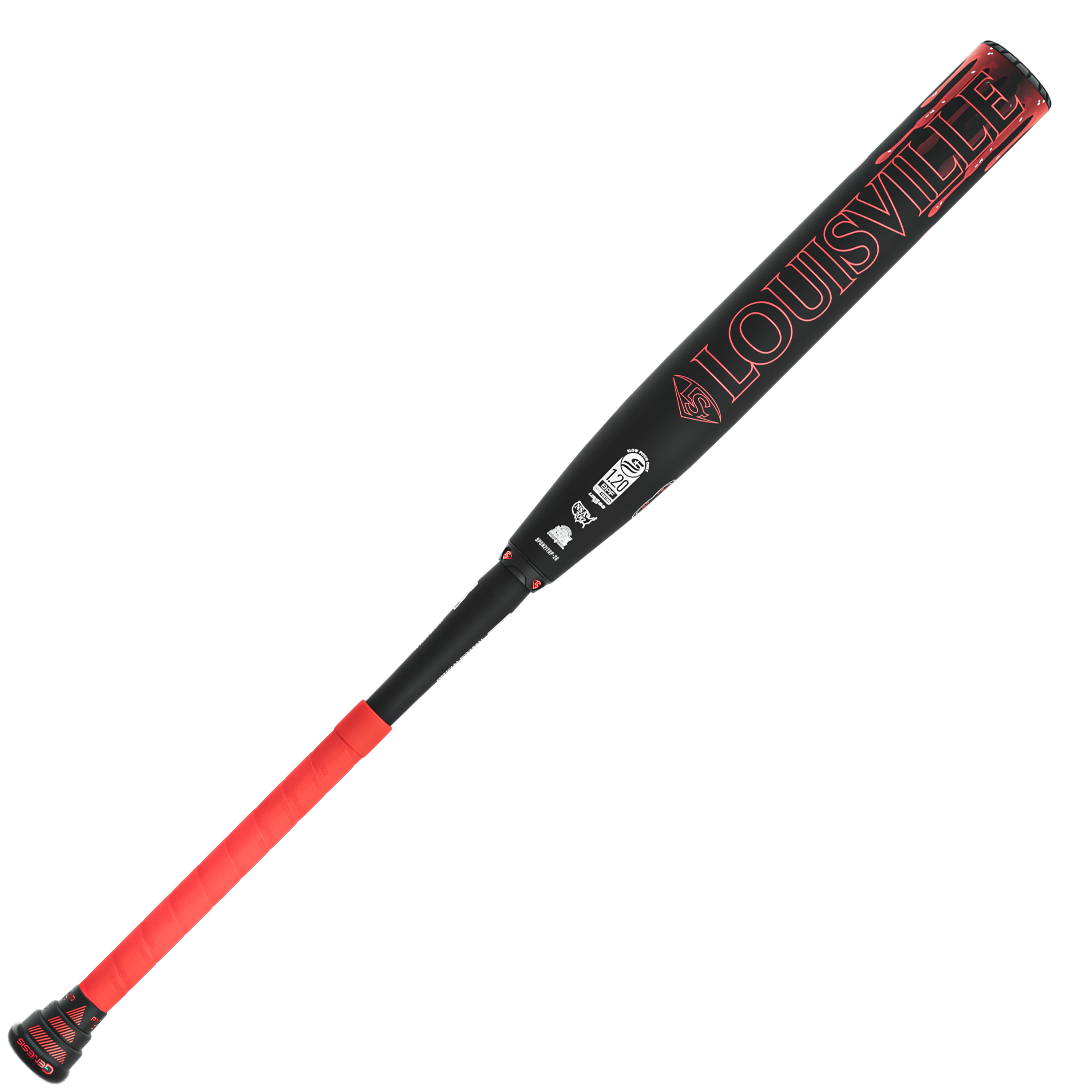 2026 Louisville Slugger Genesis Mangia - Mangia  2 Piece Powerload (1 oz) 12" Slo-Pitch Bat USSSA