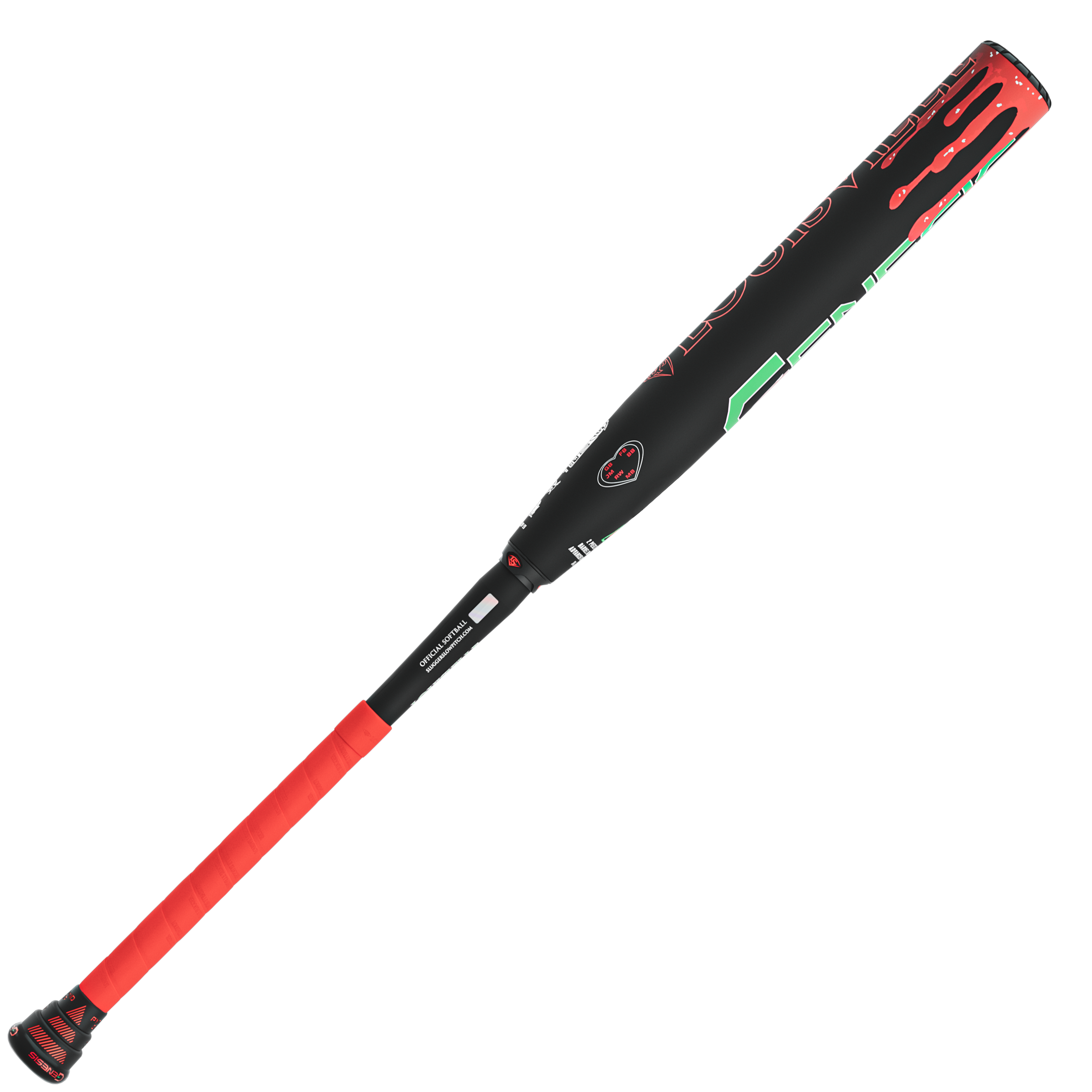 2026 Louisville Slugger Genesis Mangia - Mangia  2 Piece Powerload (1 oz) 12" Slo-Pitch Bat USSSA