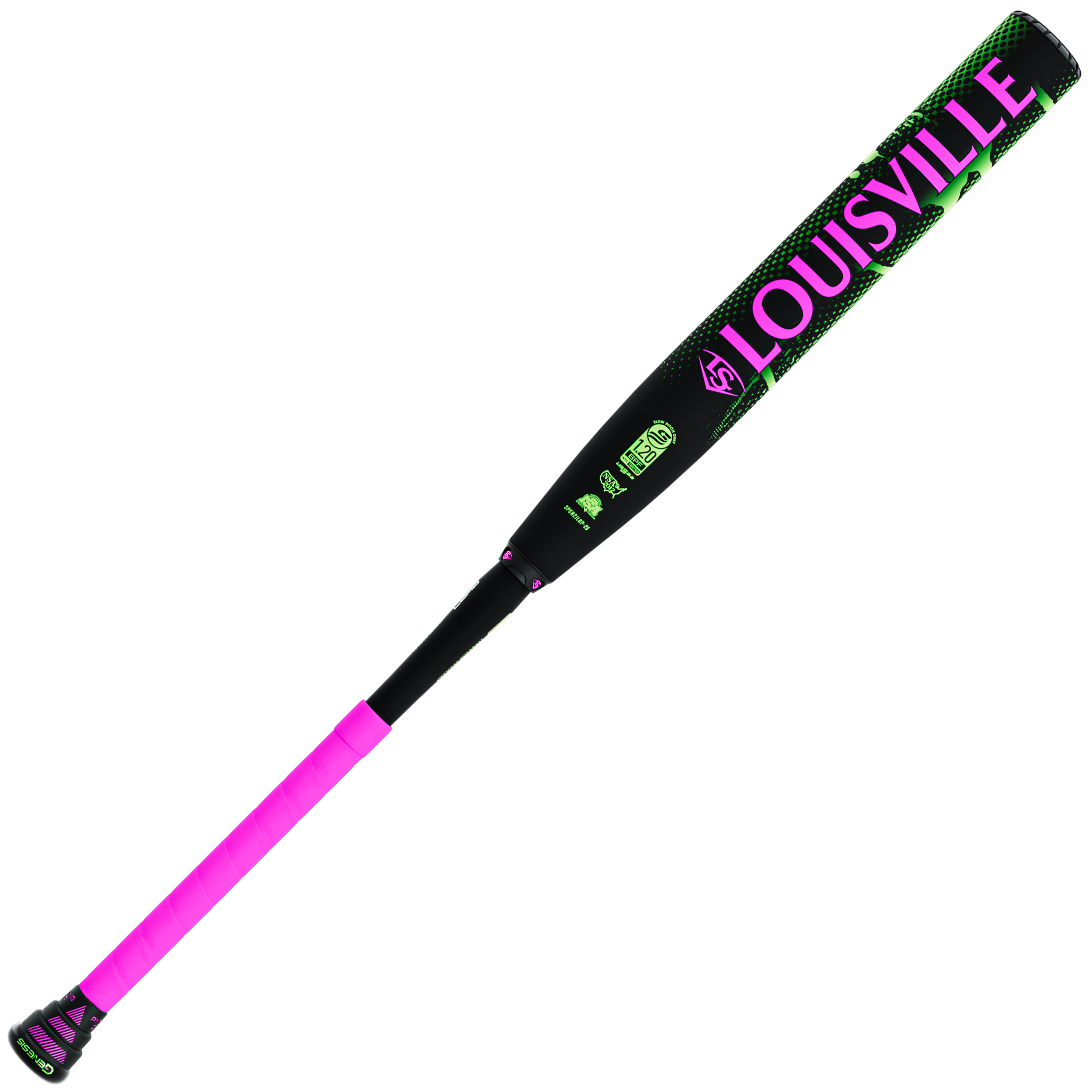 2026 Louisville Slugger Genesis Justin Lutheran 2 Piece Powerload (1.0oz) 13" Slo-Pitch Bat USSSA - WL2600801