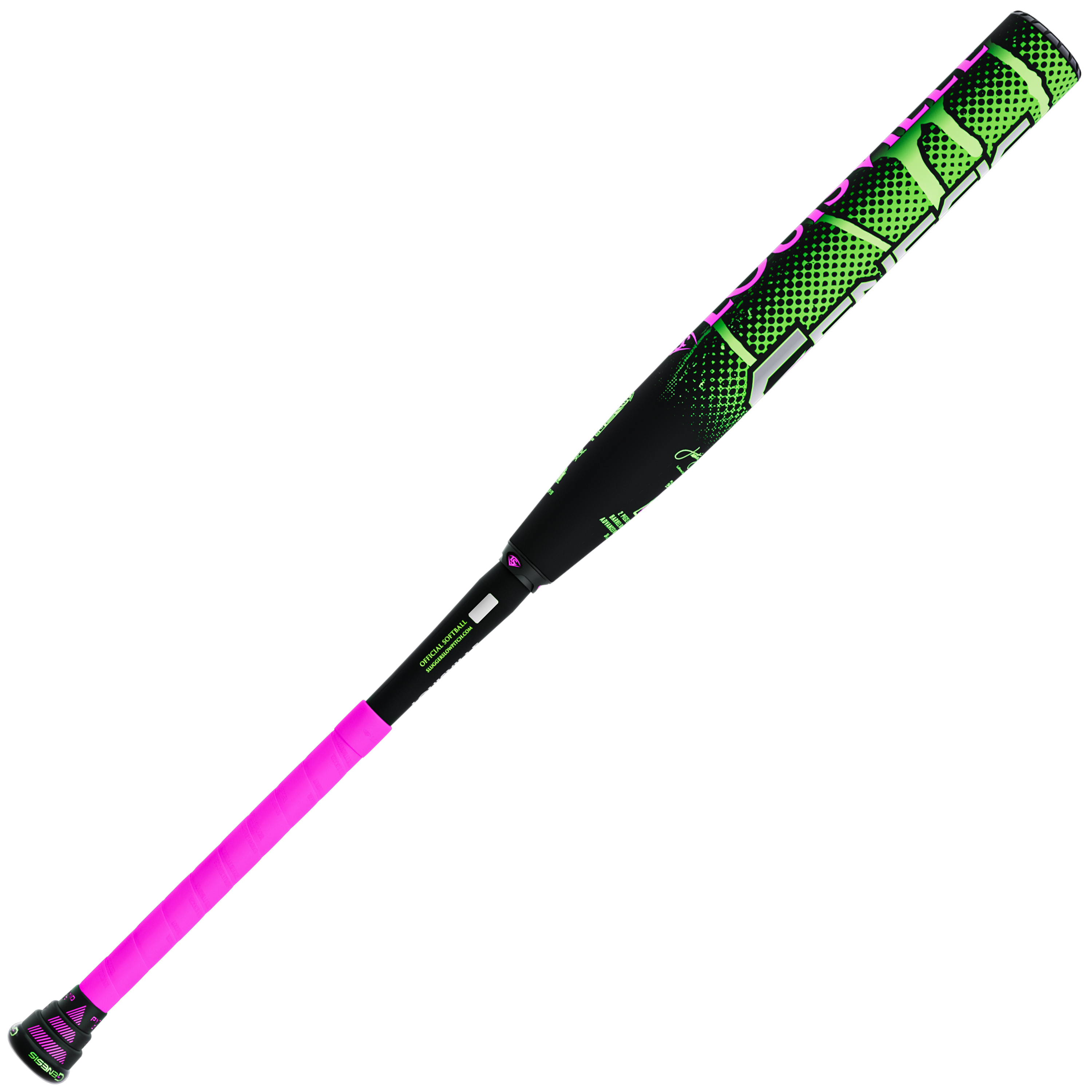 2026 Louisville Slugger Genesis Justin Lutheran 2 Piece Powerload (1.0oz) 13" Slo-Pitch Bat USSSA - WL2600801