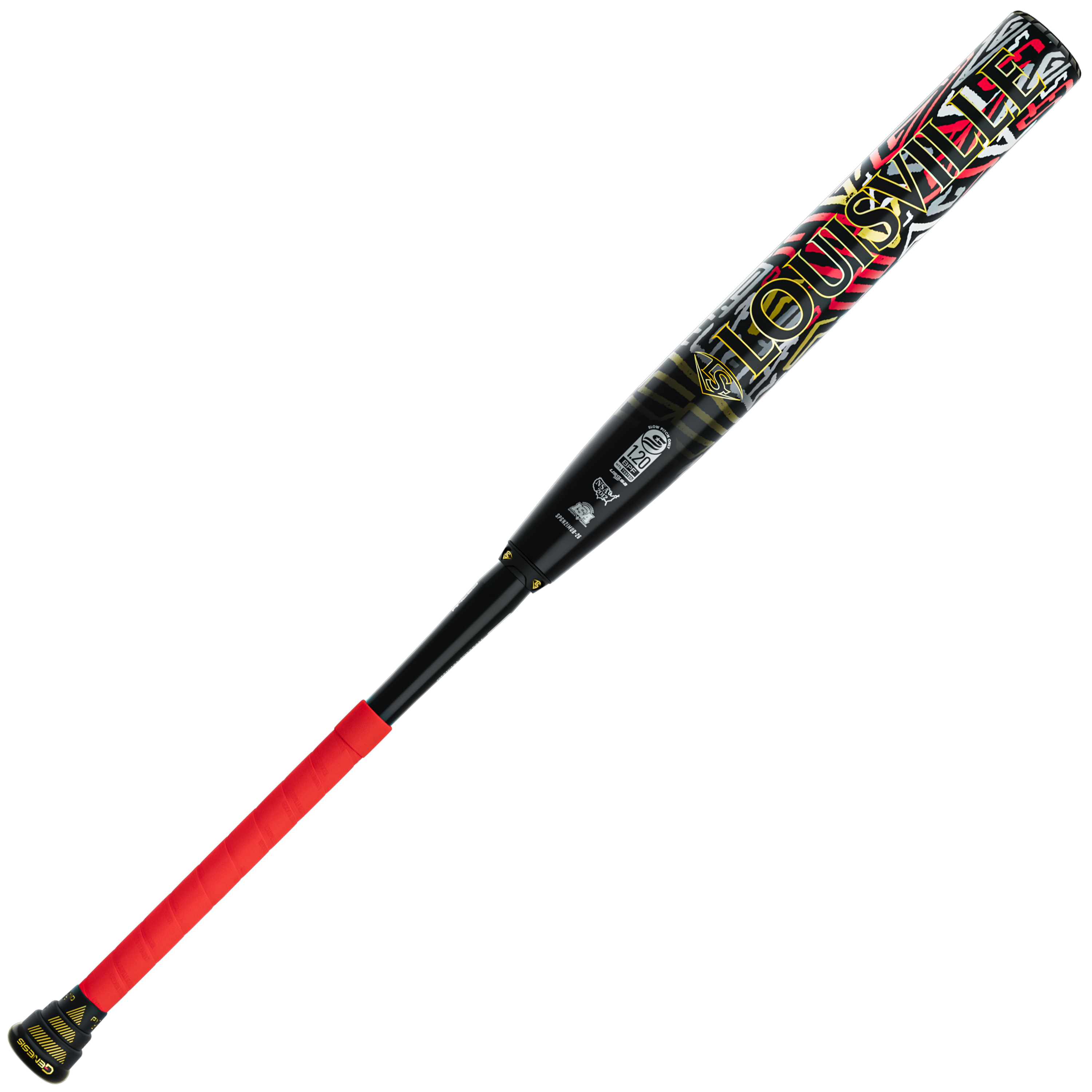 2026 Louisville Slugger Genesis Iron Man 3.0 2 Piece Balanced (0.0oz) 13" Slo-Pitch Bat USSSA - WL2600901