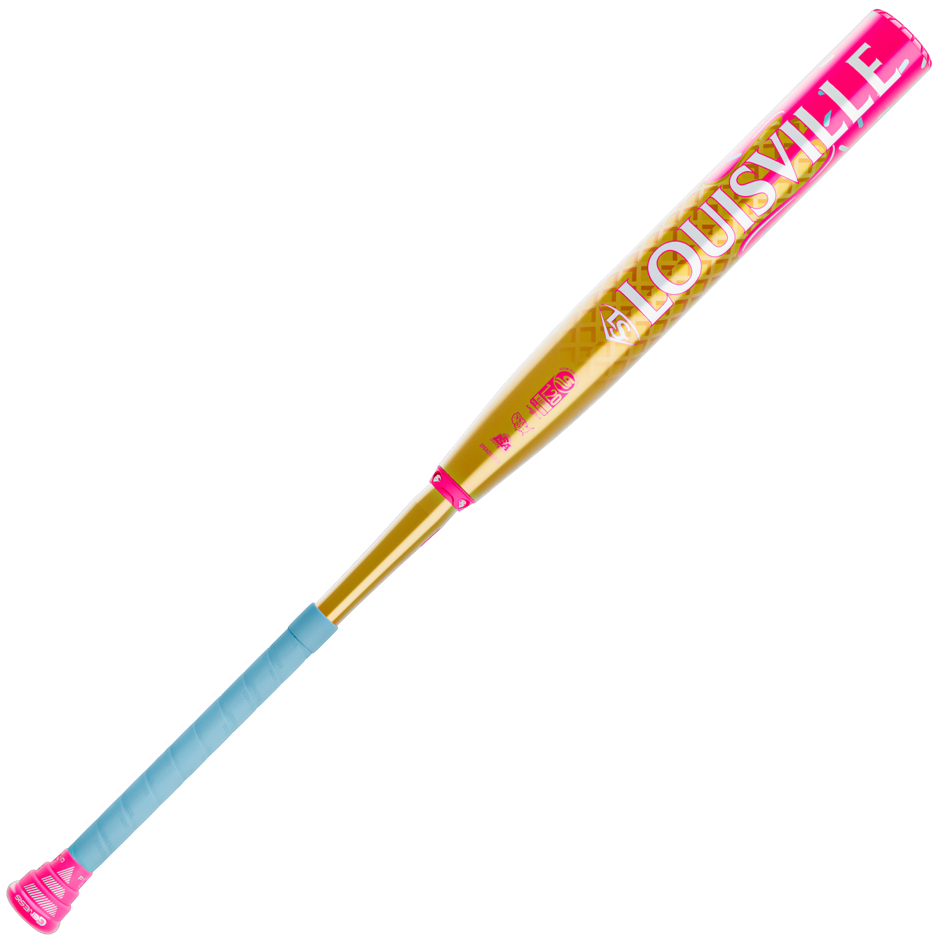 2026 Louisville Slugger Genesis Ice Cream 2 Piece Balanced (0.0oz) 13" Slo-Pitch Bat USSSA WL2601001