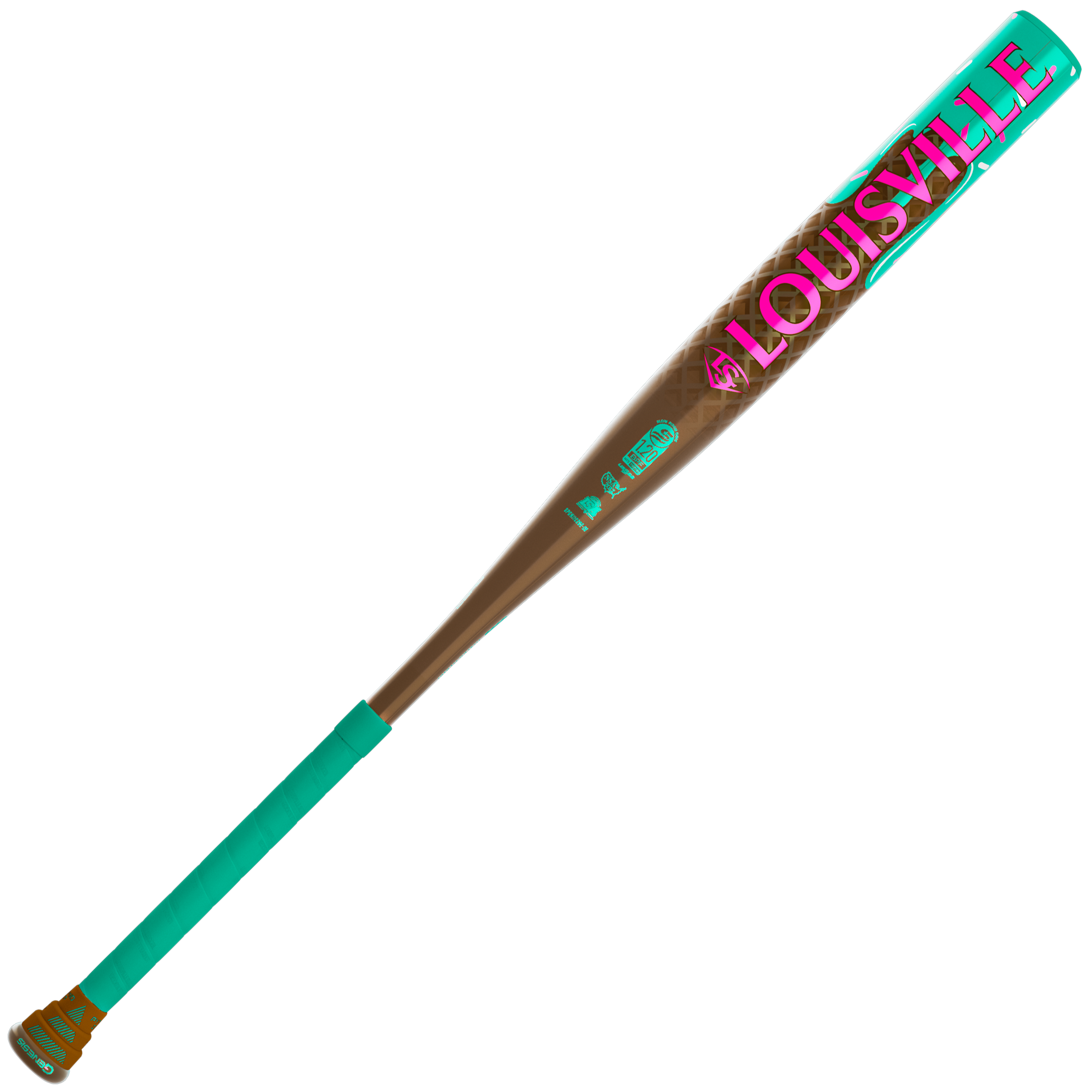 2026 Louisville Slugger Genesis Ice Cream 2 1 Piece Endloaded (0.5oz) 13" Slo-Pitch Bat USSSA