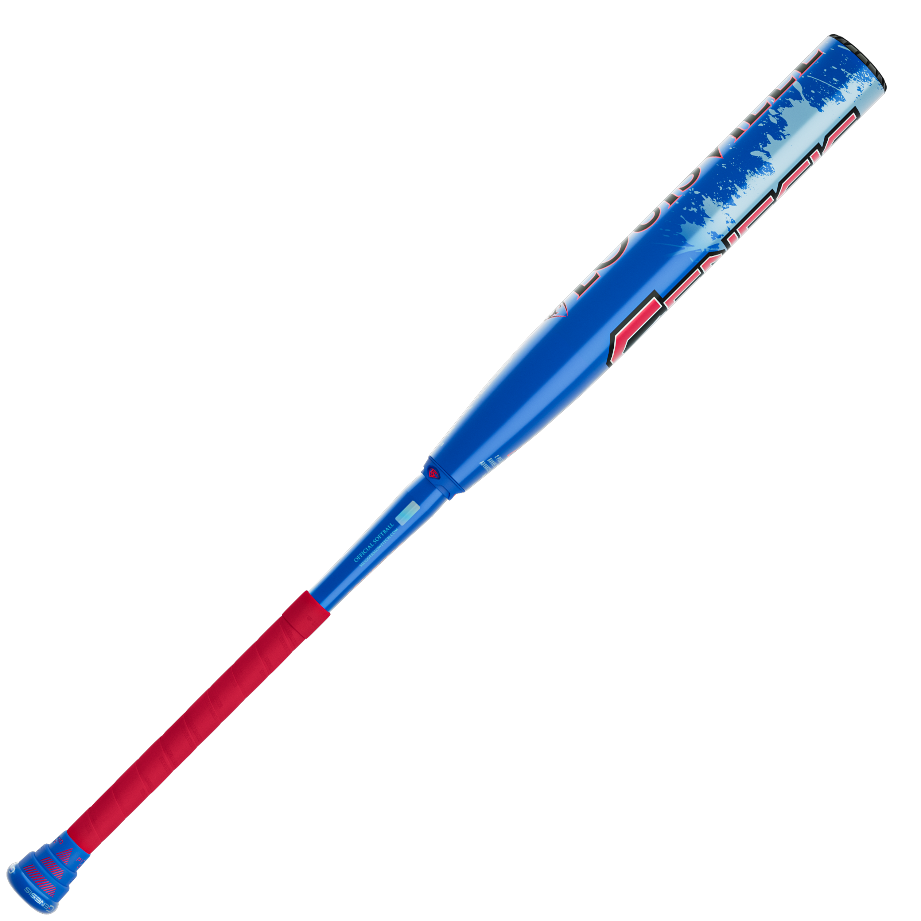 2026 Louisville Slugger Genesis "Splatter" 2 Piece Balanced (0.0oz) 12" Slo-Pitch Bat USSSA - WL2601301