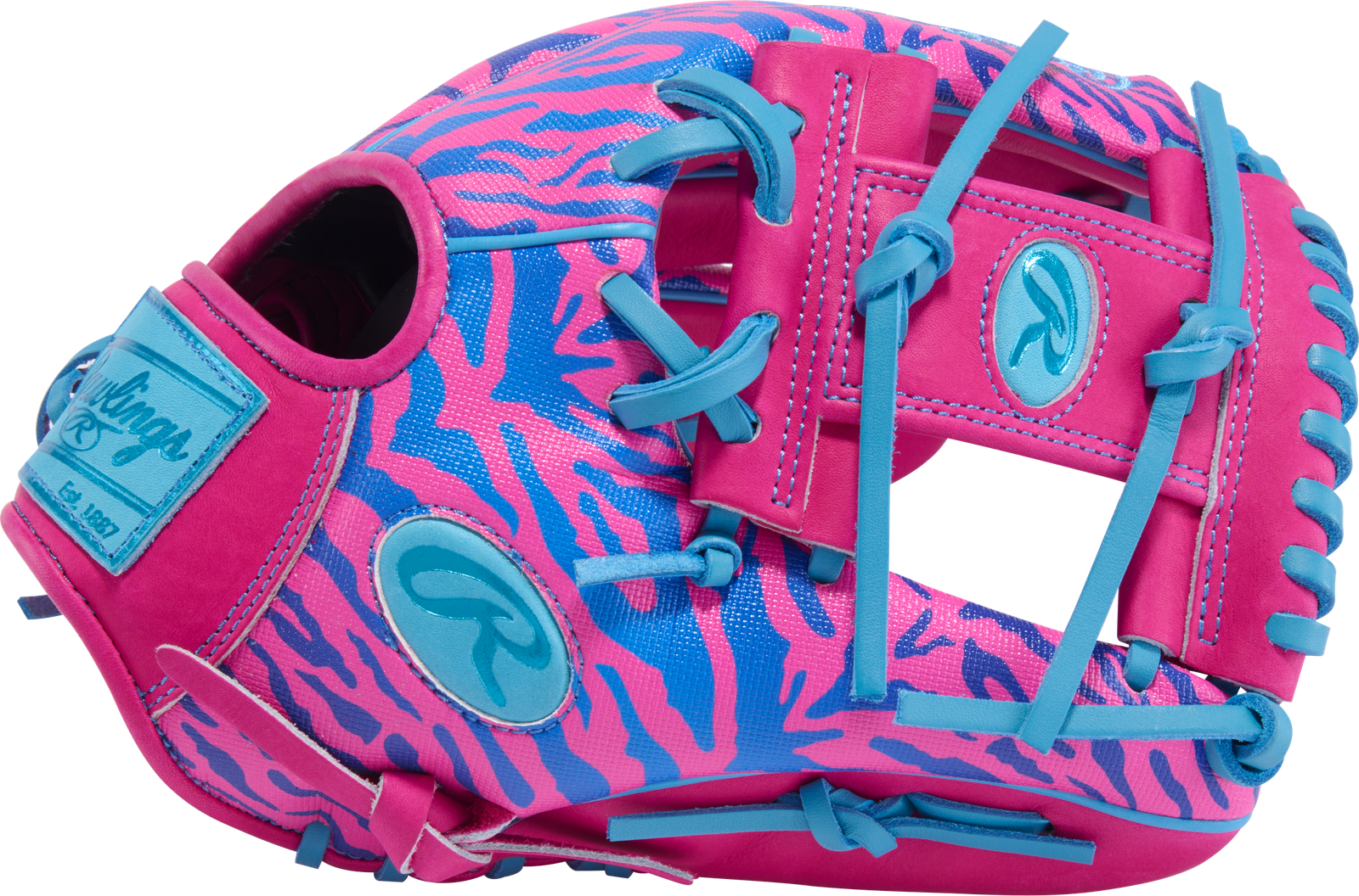 2026 Rawlings Heart of the Hide 12" Utility Spring Break Edition Softball Glove Right Hand Throw  PROR206SB-2BECB