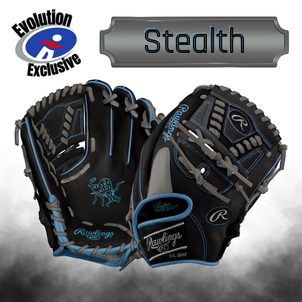 2025 Rawlings Heart of the Hide 11.75" Evolution Exclusive "Stealth" Pitchers Baseball Glove PRO205