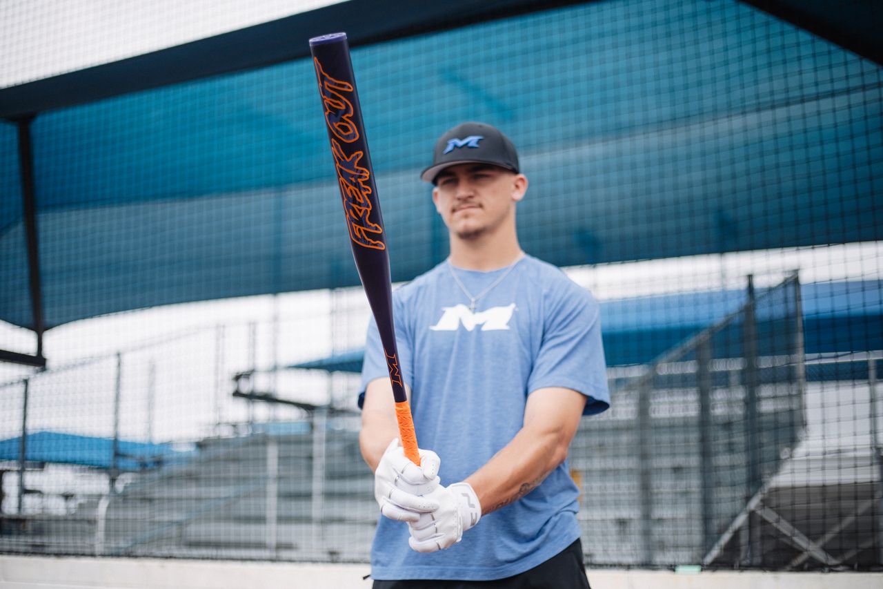 Batte de baseball Miken Freak Out 2025, 1 pièce, Freaky Load (0,5 oz), 12,75 po, USSSA MSU5FKO1L