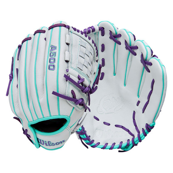 2027 Wilson A500 Siren 12" Youth Utility Softball Glove WBW10355912 - Right Hand Throw