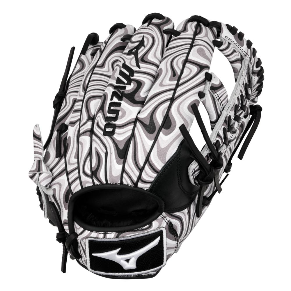 Mizuno MVP Prime M Print 2025 Gant de baseball intérieur 11,75 pouces, main droite, GMVP-50MP