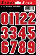 Numéros de casque Sportstar 1,5"