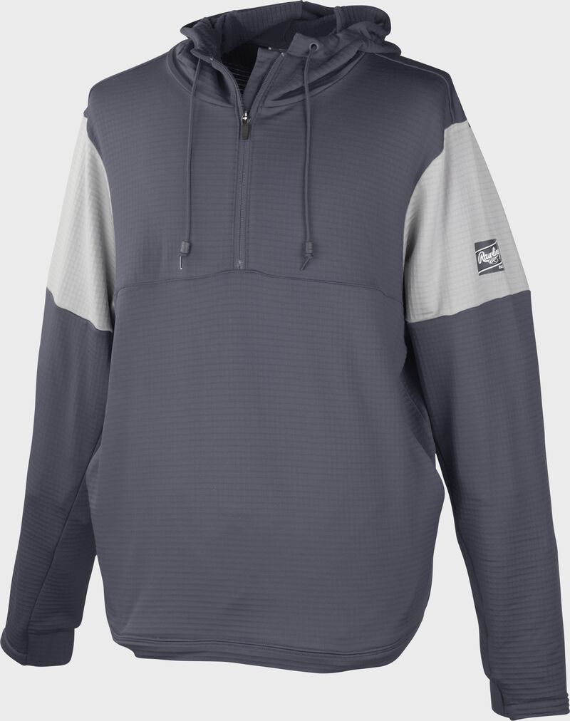 HOODIE RAWLINGS SR 1 4 ZIP PFHQ BS24