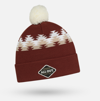 ALL OUTSIDE CCM POM KNIT TOQUE H23