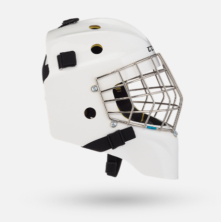 GOAL FACEMASK YTH CCM AXIS 1.5 WHITE H23