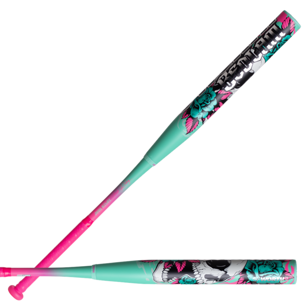2026 Worth Bedlam Signature 2 Piece Balanced 13.5'' Slo-Pitch Bat WSU6JRBEDB