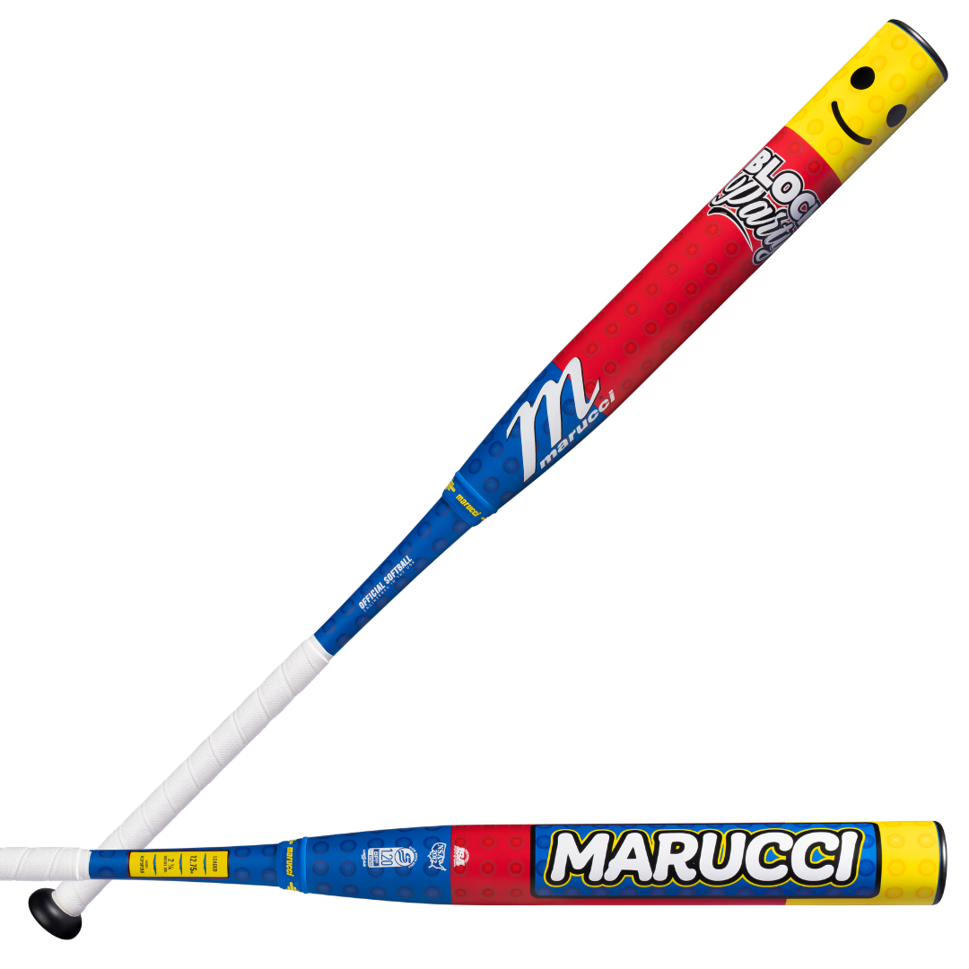 2026 Marucci Block Party 2 Pc Loaded (0.5oz) 12.75" Slo-Pitch Bat USSSA MSPBP2LU
