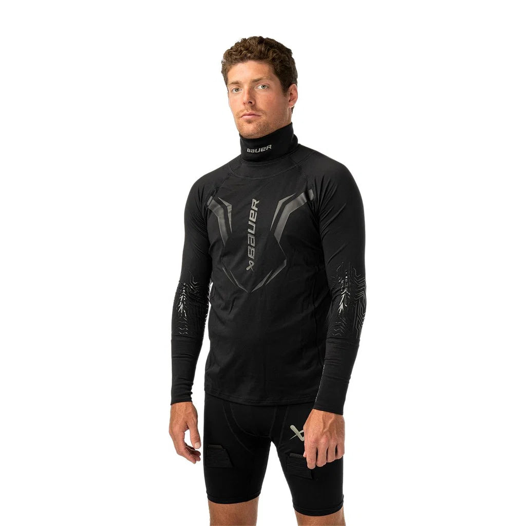 2026 Bauer Bodyguard Protective Neck / Wrist Long Sleeve Top Senior