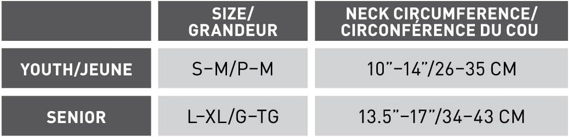 Protège-cou Winnwell Basic 2025 avec bavette - Jeunesse