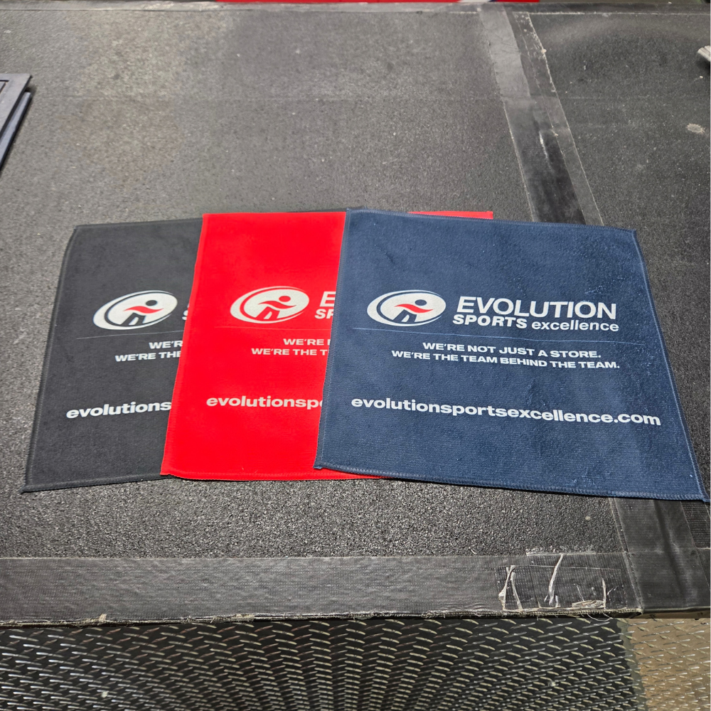 Evolution Sports Custom Skate / Utility Towel 12"x12"